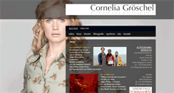 Desktop Screenshot of corneliagroeschel.com